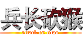 兵长砍猴 (attack on titan)