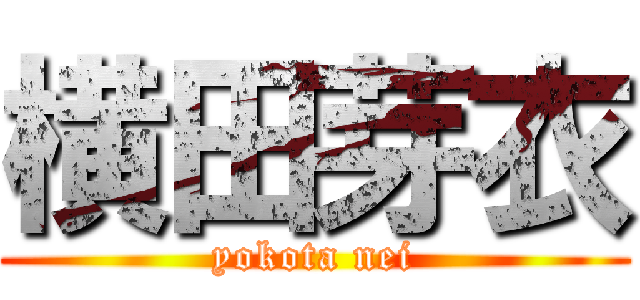 横田芽衣 (yokota nei)