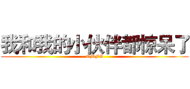 我和我的小伙伴都惊呆了 (OMFG)