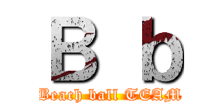 Ｂ ｂ (Beach ball TEAM)