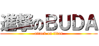 進撃のＢＵＤＡ (attack on titan)