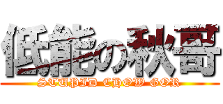低能の秋哥 (STUPID CHOW GOR)
