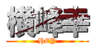 横峰幸 (HEY)