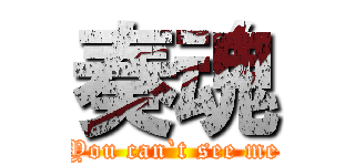 奏魂 (You can`t see me)