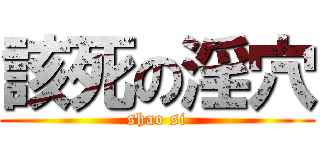 該死の淫穴 (shao si)