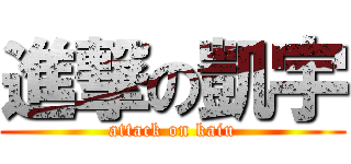 進撃の凱宇 (attack on kaiu)