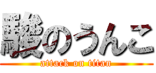 駿のうんこ (attack on titan)