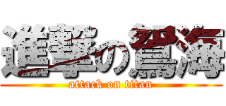 進撃の鴛海 (attack on titan)