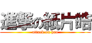 進撃の紙片皓 (attack on hao)
