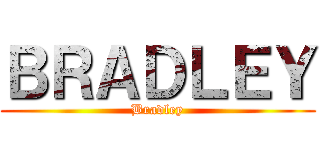 ＢＲＡＤＬＥＹ (Bradley)