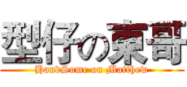 型仔の東哥 (HandSome on Matthew)
