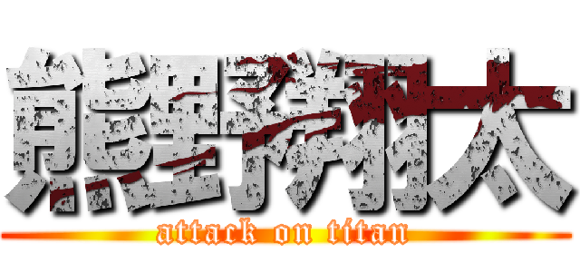 熊野翔太 (attack on titan)