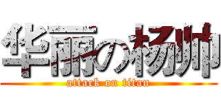 华丽の杨帅 (attack on titan)