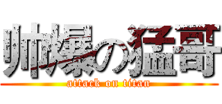 帅爆の猛哥 (attack on titan)
