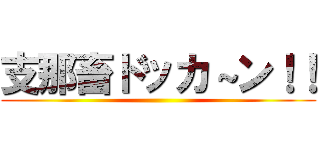 支那畜ドッカ～ン！！ ()