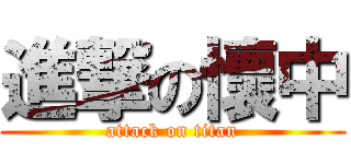 進撃の懷中 (attack on titan)
