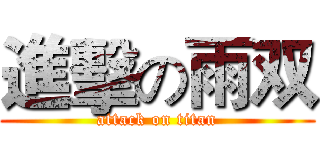 進擊の雨双 (attack on titan)