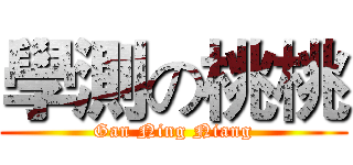學測の桃桃 (Gan Ning Niang)