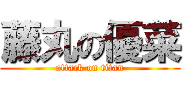 藤丸の優菜 (attack on titan)