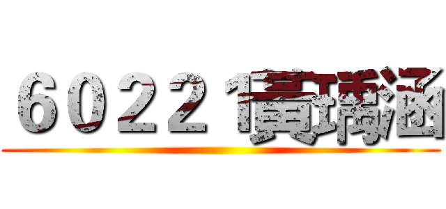 ６０２２１黃瑀涵 ()