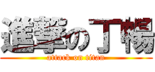 進撃の丁暢 (attack on titan)