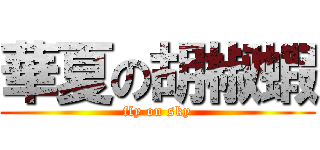 華夏の胡椒蝦 (fly on sky)