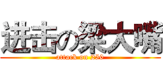 进击の梁大嘴 (attack on 250)