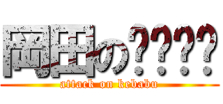 岡田の✴︎✴︎ (attack on kebabu)