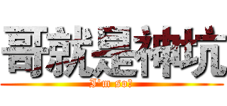 哥就是神坑 (I'm so叼)