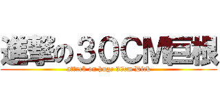 進撃の３０ＣＭ巨根 (attack on huge 30cm Dick)