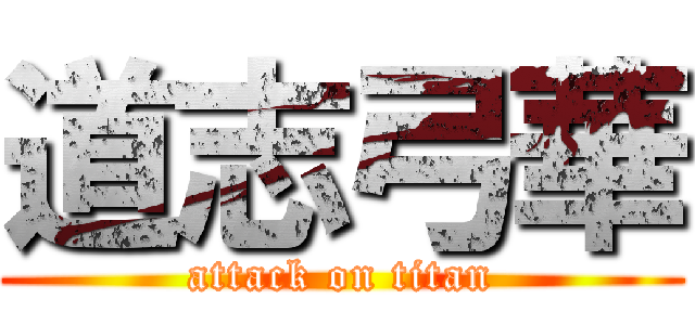 道志弓華 (attack on titan)