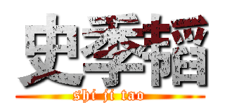 史季韬 (shi ji tao)