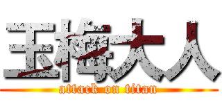 玉梅大人 (attack on titan)
