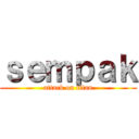 ｓｅｍｐａｋ (attack on titan)