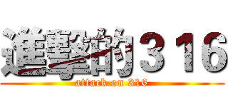 進擊的３１６ (attack on 316)