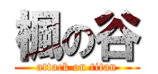 楓の谷 (attack on titan)