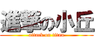進撃の小丘 (attack on titan)