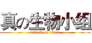 真の生物小组 (attack on titan)