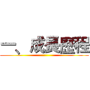 一﹑成長歷程 ()