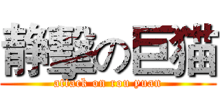 静擊の巨猫 (attack on rou yuan)