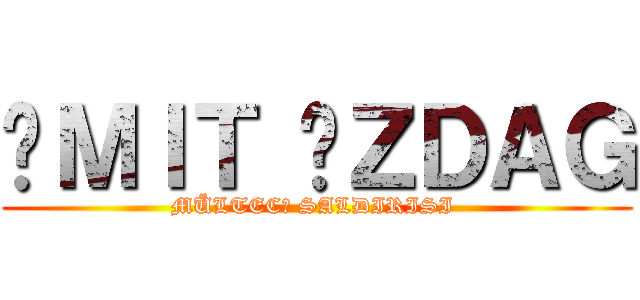 ÜＭＩＴ ÖＺＤＡＧ (MÜLTECİ SALDIRISI )