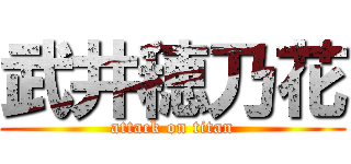 武井穂乃花 (attack on titan)