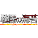 戦闘の海苔 (fight great hairs)