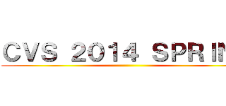 ＣＶＳ ２０１４ ＳＰＲＩＮＧ ()