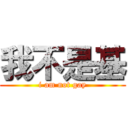 我不是基 (i am not gay)