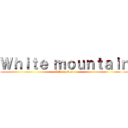 Ｗｈｉｔｅ ｍｏｕｎｔａｉｎ (Oikawa ken )