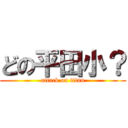 どの平田小？ (attack on titan)