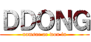 ＤＤＯＮＧ (namsae ae won in)