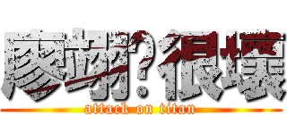 廖翊妘很壞 (attack on titan)
