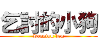 乞討的小狗 (Begging dog)